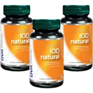 Pachet Iod natural 3x30cps - DVR PHARM