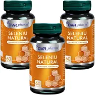 Set Seleniu natural 3x60cps - DVR PHARM