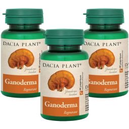 Pachet Ganoderma 3x60cp - DACIA PLANT