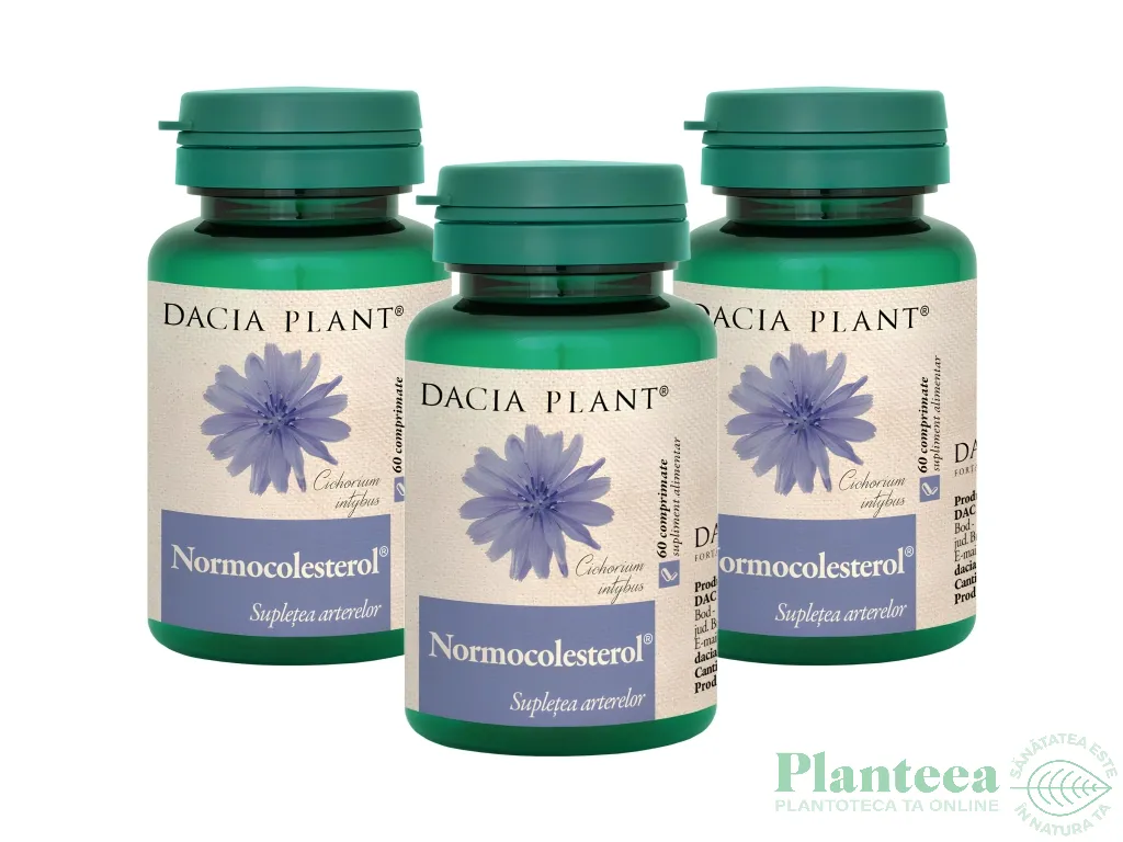 Set NormoColesterol 3x60cp - DACIA PLANT