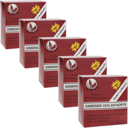 Set Ceai antiadipos ginseng 5x30dz - TELEVITA