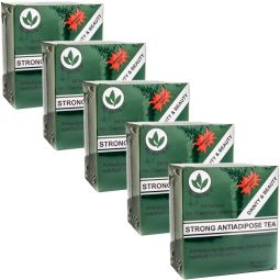 Set Ceai antiadipos strong 5x30dz - TELEVITA