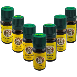 Kit 7 uleiuri esentiale Miresmele Sarbatorilor de Acasa 7x10ml - SOLARIS