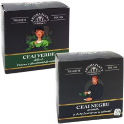 Set Camellia sinensis [Negru+Verde] 2x20dz - BONCHIS