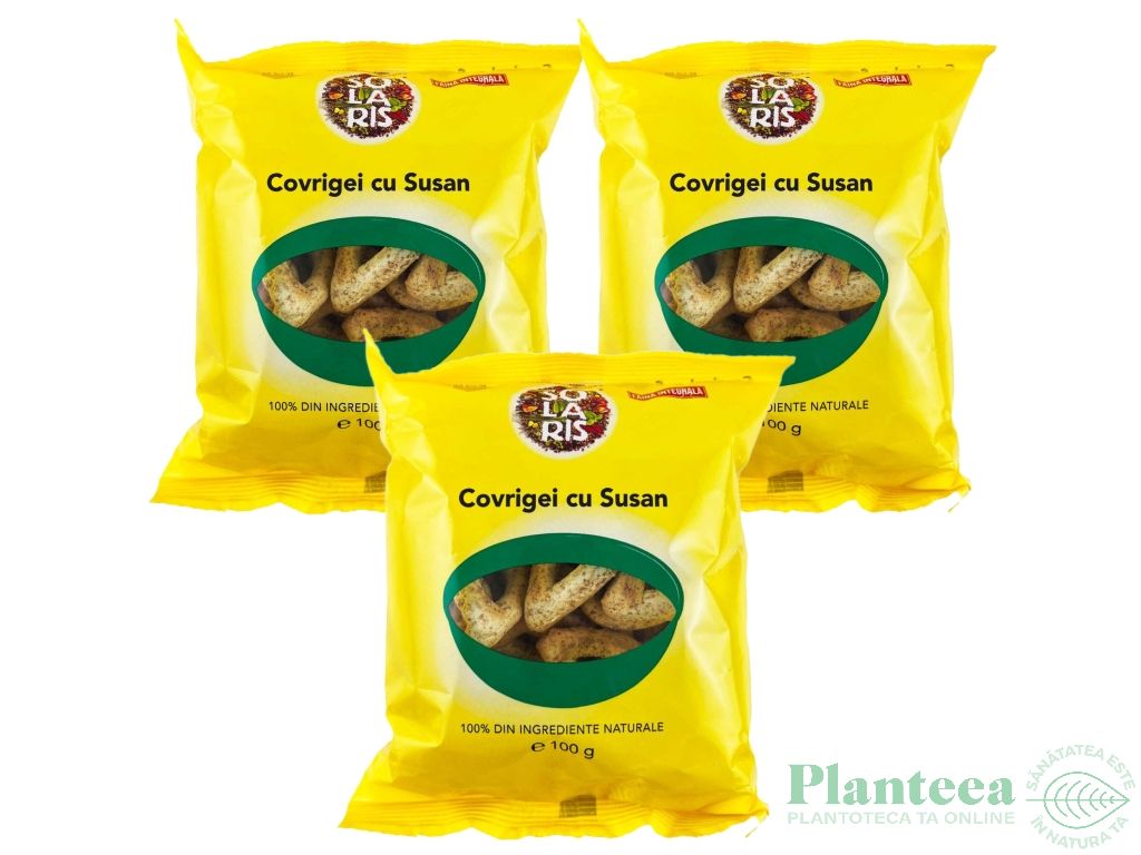 Set Covrigei integrali susan 3x100g - SOLARIS