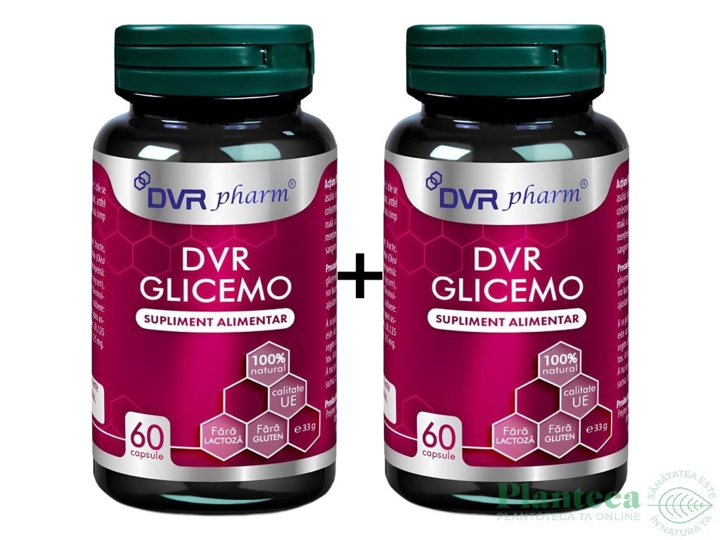Pachet DVR Glicemo 2x60cps - DVR PHARM