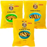 Pachet Grisine integrale [mac+susan+tarate ovaz] 3x100g - SOLARIS