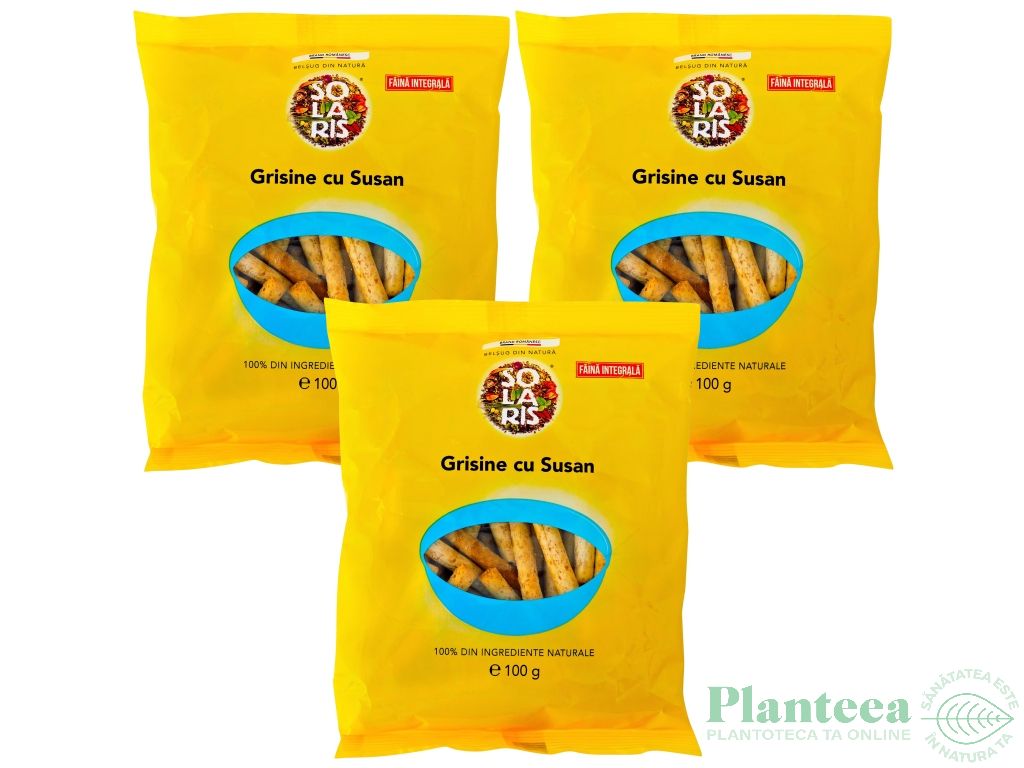 Set Grisine integrale susan 3x100g - SOLARIS