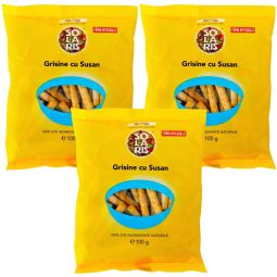 Set Grisine integrale susan 3x100g - SOLARIS