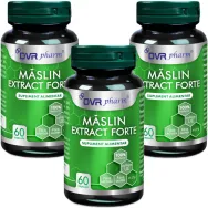 Pachet Maslin extract forte 3x60cps - DVR PHARM