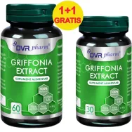 Pachet Griffonia extract 5 HTP 60+30cps - DVR PHARM