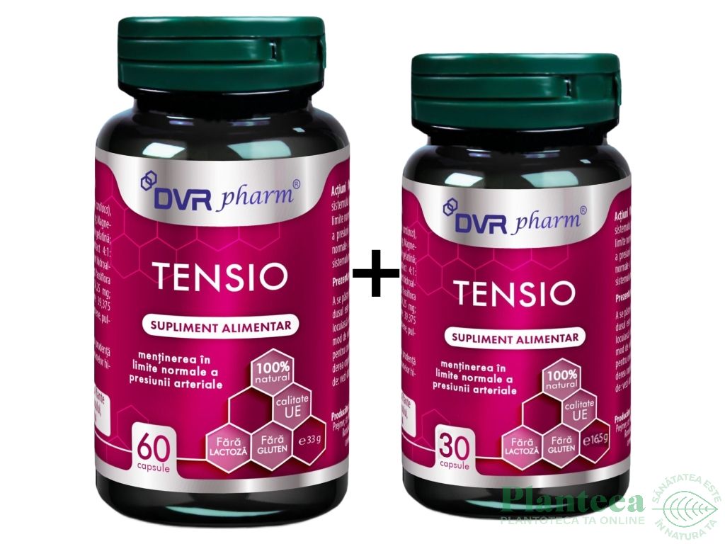 Pachet Tensio 60+30cps - DVR PHARM