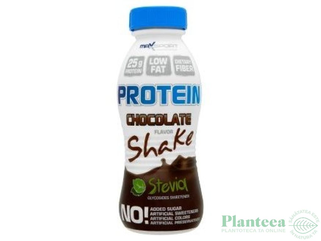 Shake proteic ciocolata stevie 310ml - MAXSPORT