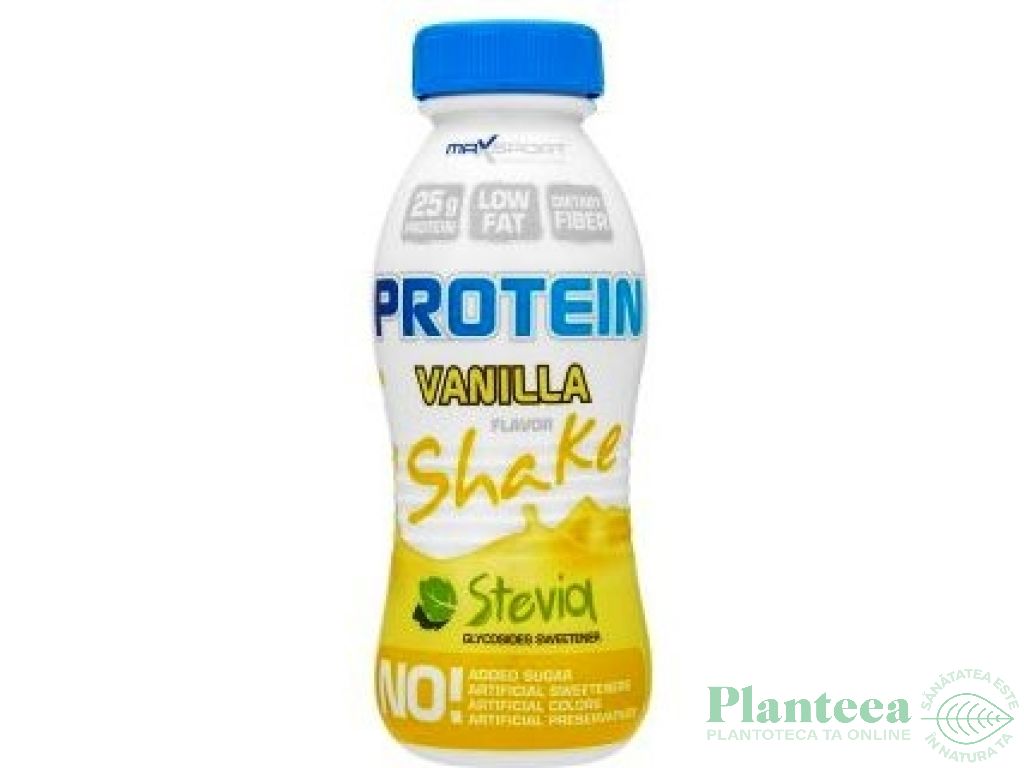 Shake proteic vanilie stevie 310ml - MAXSPORT