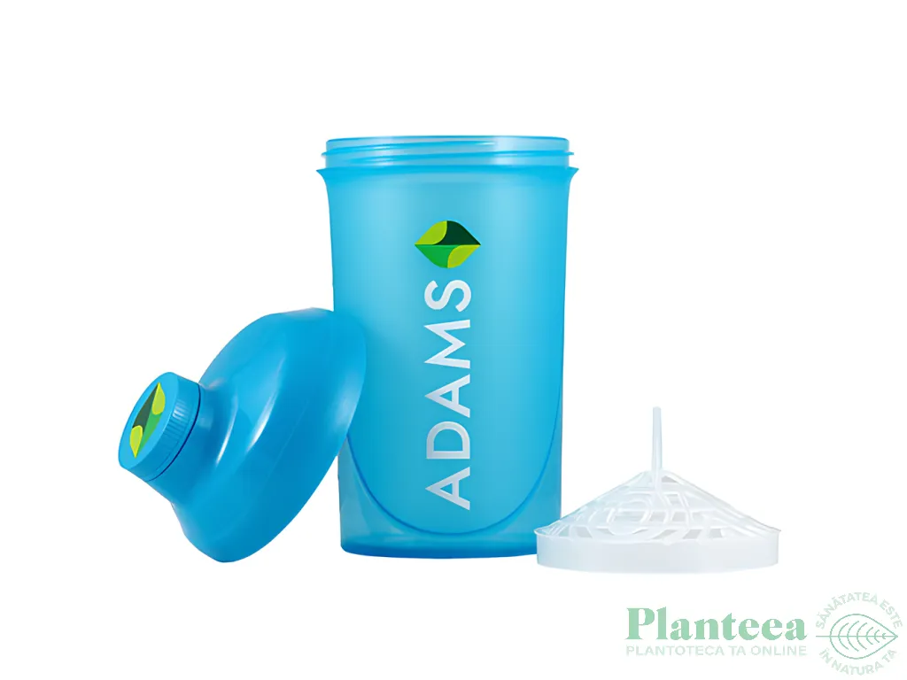 Bidon shaker shocking blue Active Line 500ml - ADAMS SUPPLEMENTS