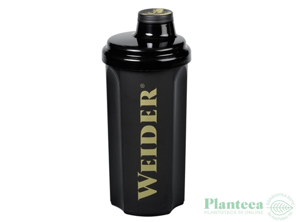 Bidon shaker negru 700ml - WEIDER