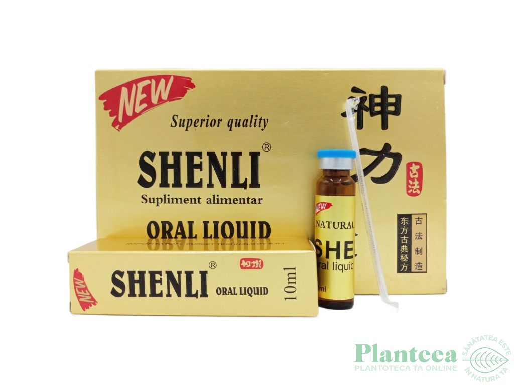 Shenli potent oral liquid fiole 6x10ml - ORIENTAL HERBAL