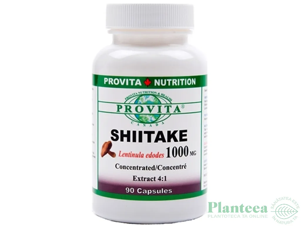 Shiitake forte 90cps - PROVITA NUTRITION