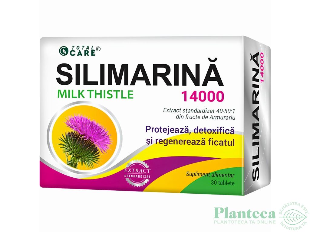 Silimarina 1400mg Total Care 30cp - COSMO PHARM