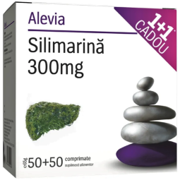 Pachet Silimarina 300mg 2x50cp - ALEVIA