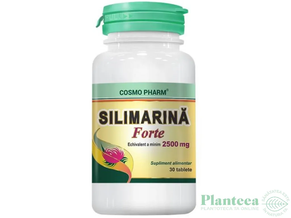 Silimarina forte 2500mg 30cp - COSMO PHARM