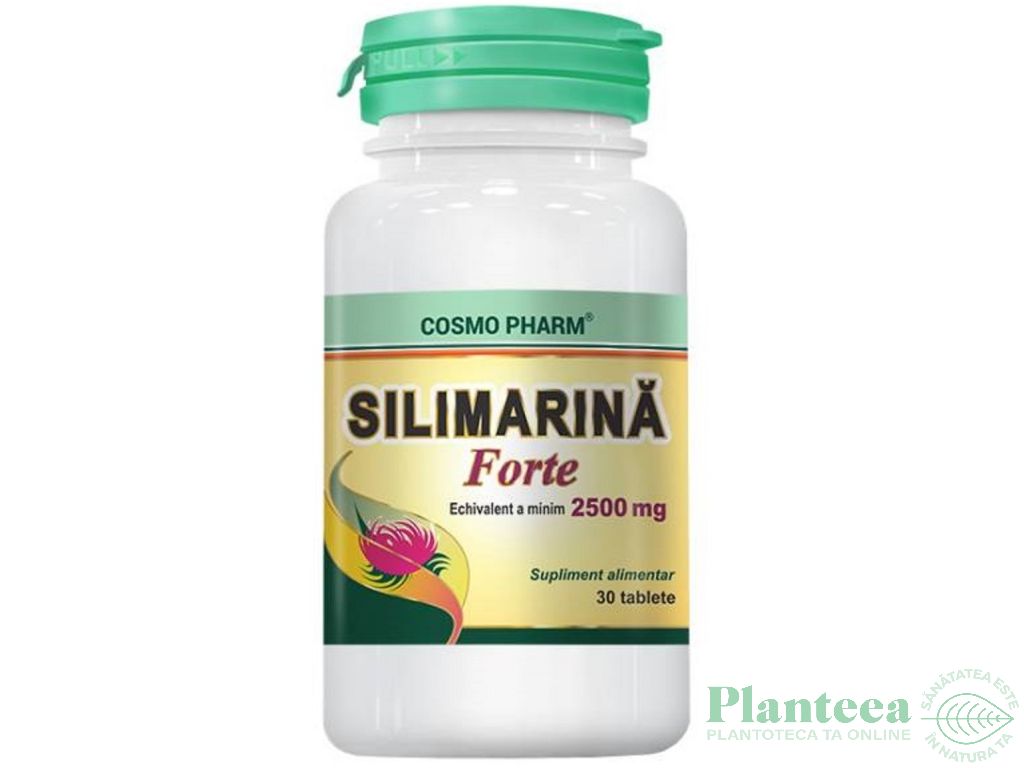 Silimarina forte 2500mg 30cp - COSMO PHARM