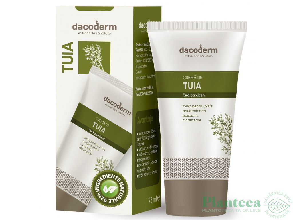 Crema tuia 75ml - DACODERM