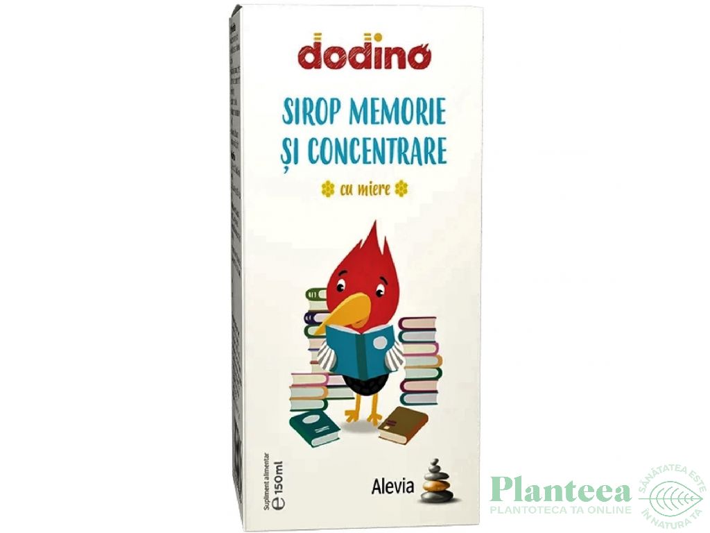Sirop memorie concentrare copii Dodino 150ml - ALEVIA
