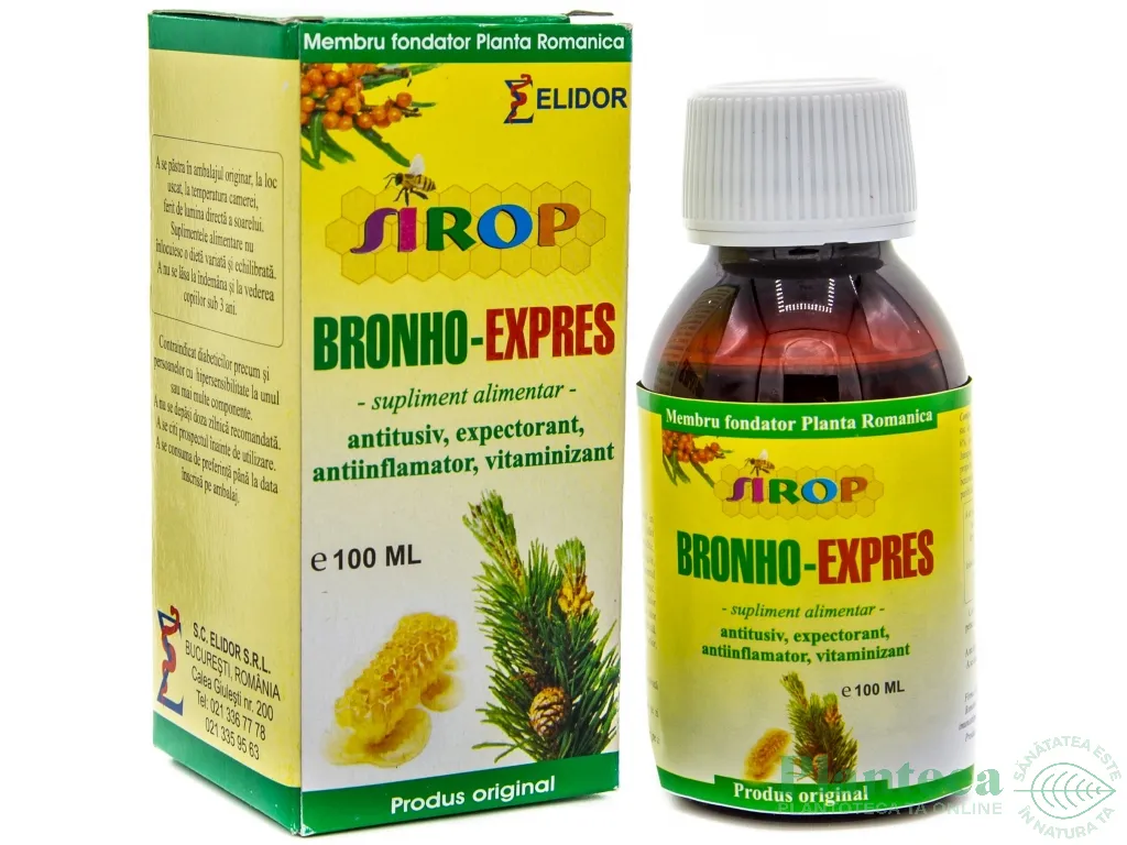 Sirop BronhoExpres 100ml - ELIDOR
