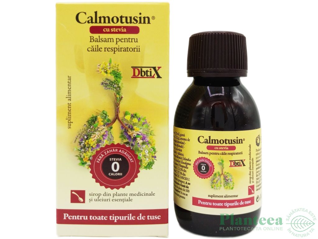 Sirop CalmoTusin stevie DbtiX 100ml - DACIA PLANT
