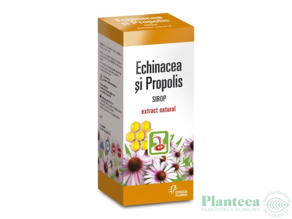 Sirop echinaceea propolis 100ml - OMEGA PHARMA