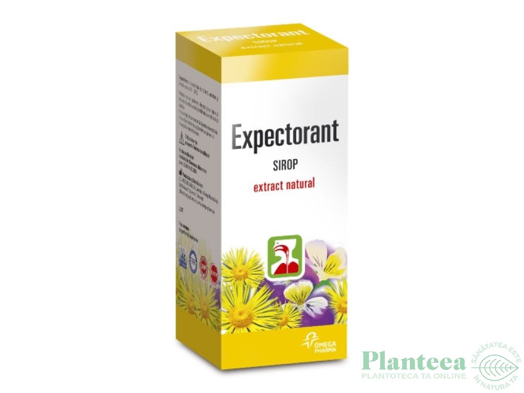 Sirop expectorant 100ml - OMEGA PHARMA