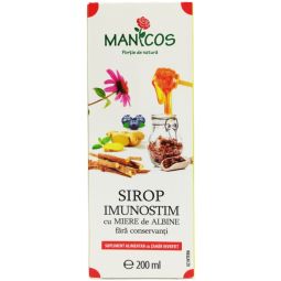 Sirop Imunostim miere 200ml - MANICOS