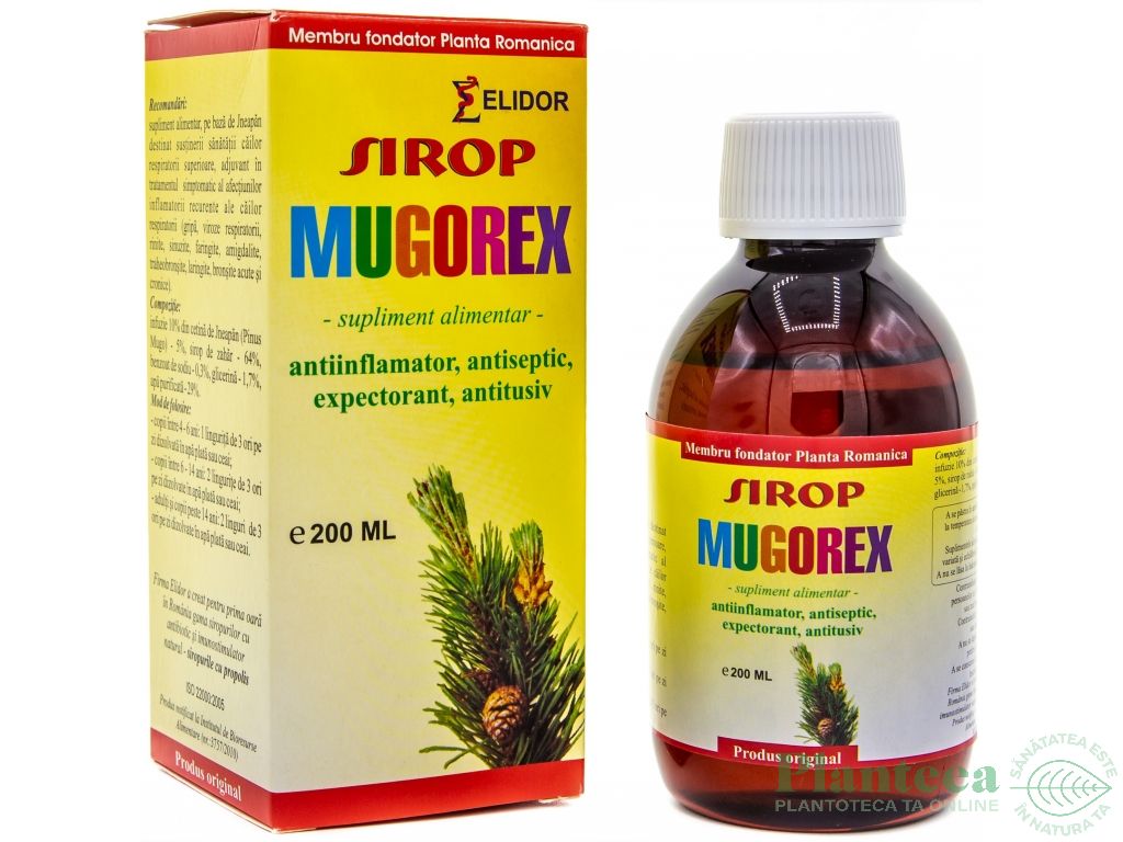 Sirop mugorex 200ml - ELIDOR