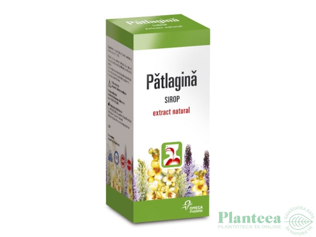 Sirop patlagina 100ml - OMEGA PHARMA