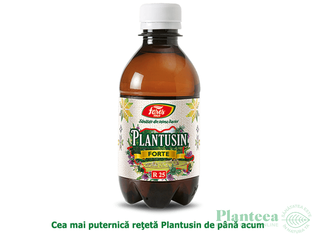 Sirop Plantusin forte clasic 250ml - FARES