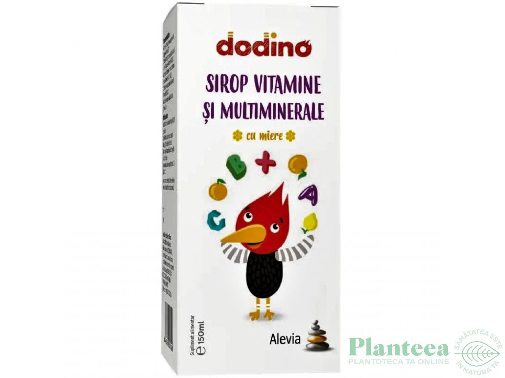Sirop vitamine multiminerale copii Dodino 150ml - ALEVIA