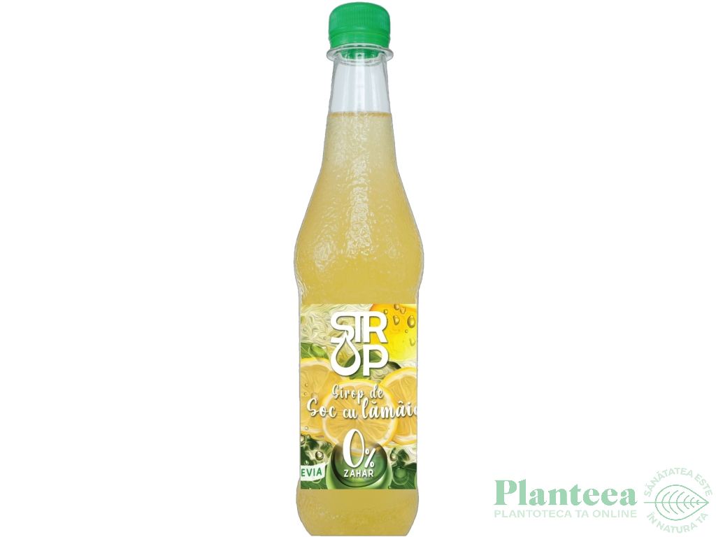 Sirop concentrat soc lamaie fara zahar 500ml - STROP