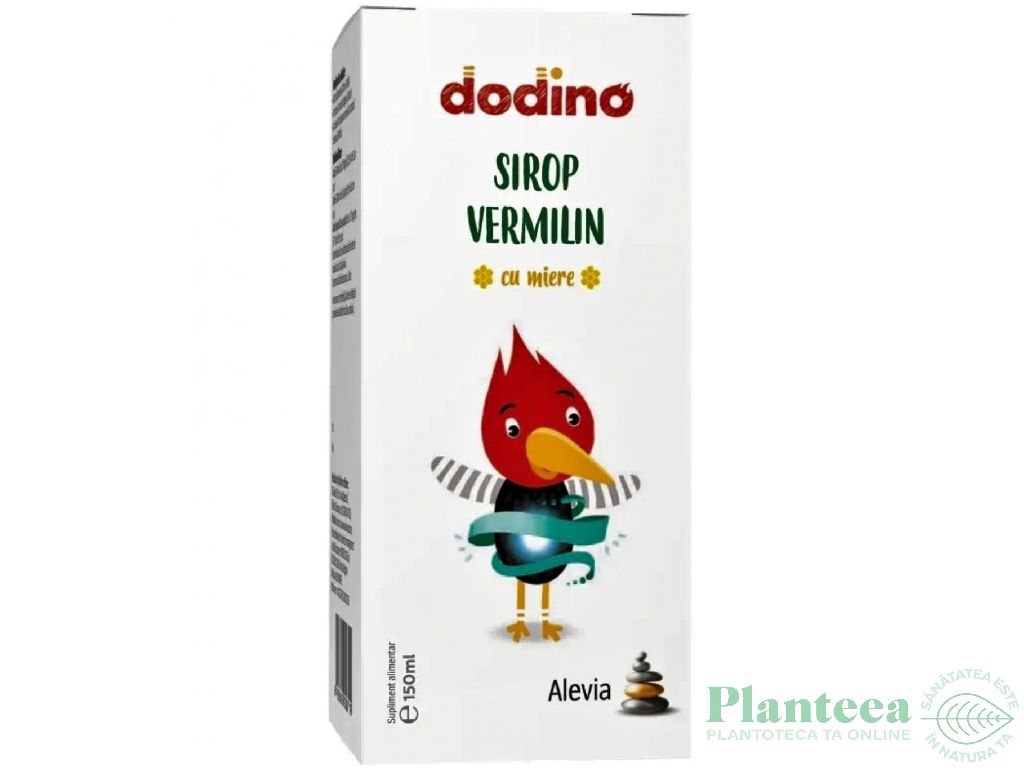 Sirop Vermilin copii Dodino 150ml - ALEVIA