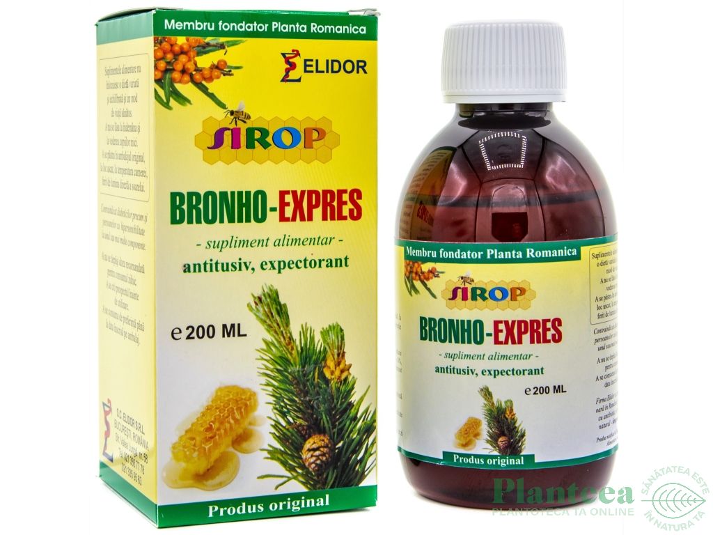 Sirop bronho expres 200ml - ELIDOR