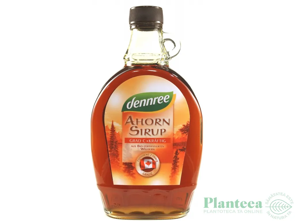 Indulcitor sirop artar grad A gust intens eco 375ml - DENNREE
