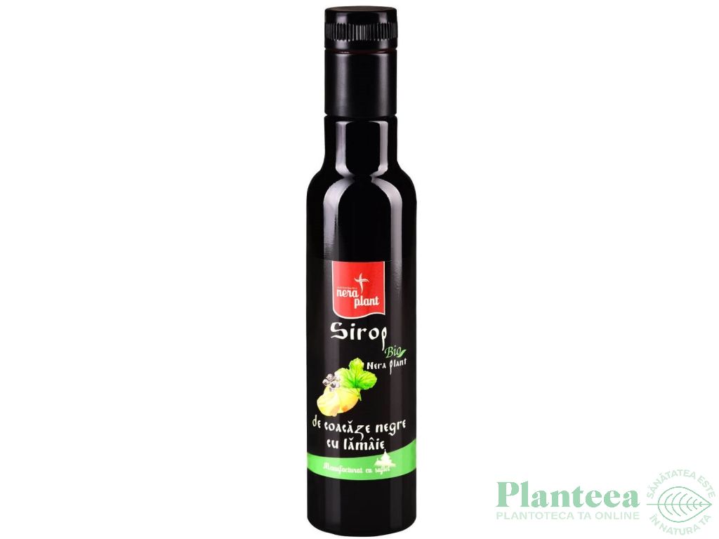 Sirop coacaze negre lamaie bio 250ml - NERA PLANT