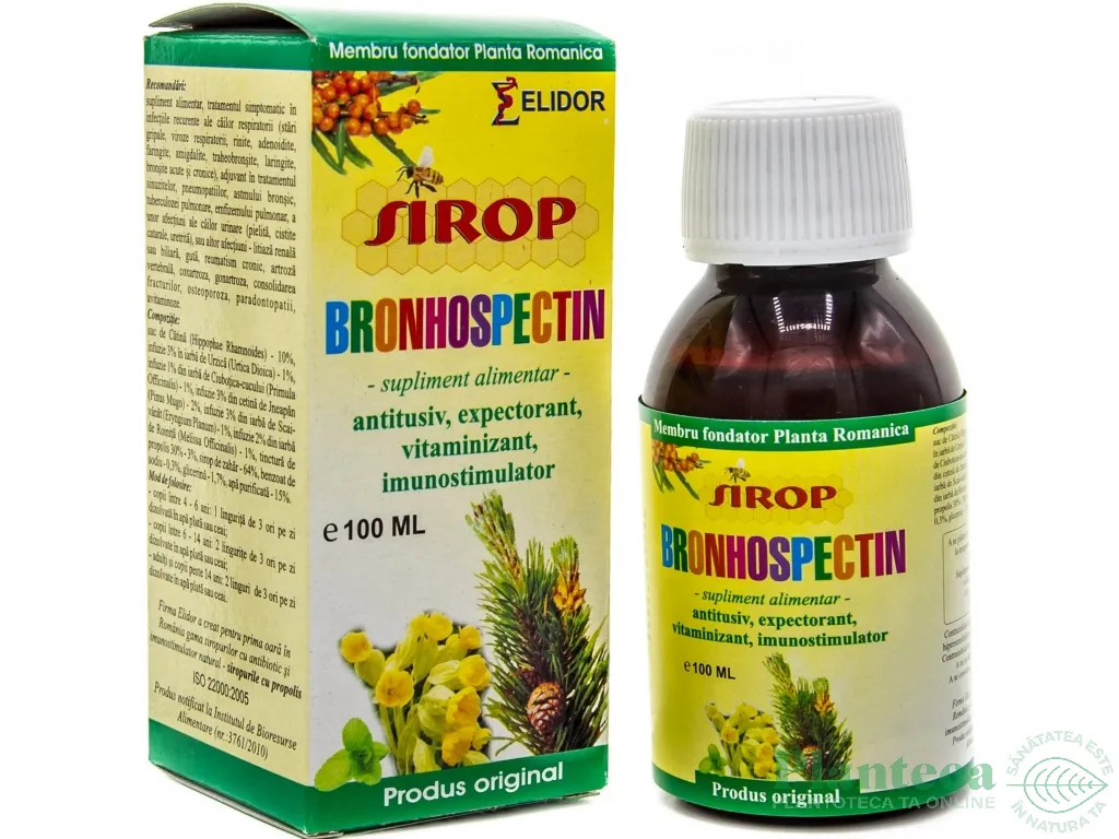 Sirop BronhoSpectin 100ml - ELIDOR