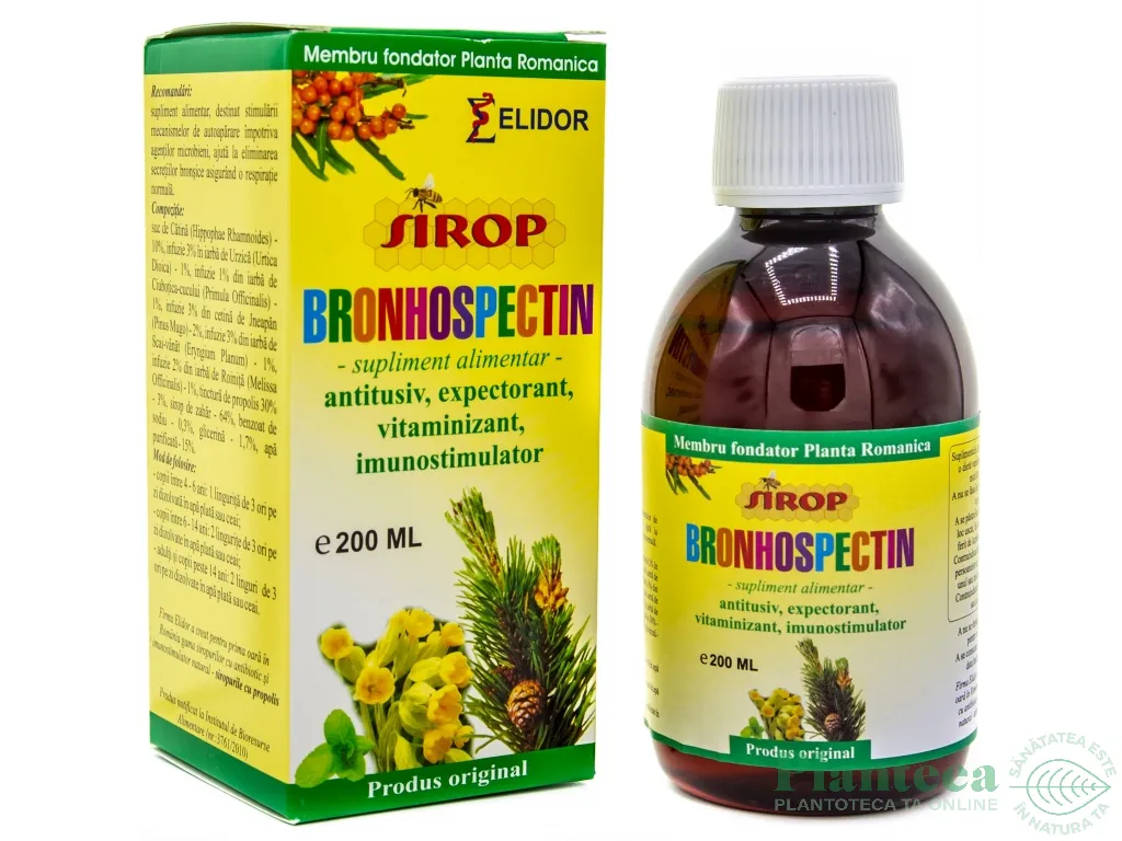 Sirop BronhoSpectin 200ml - ELIDOR