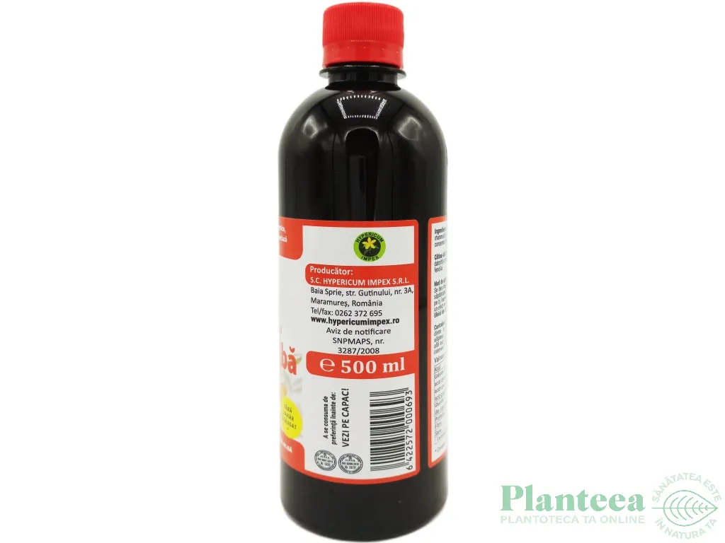 Sirop catina alba fara zahar 500ml - HYPERICUM
