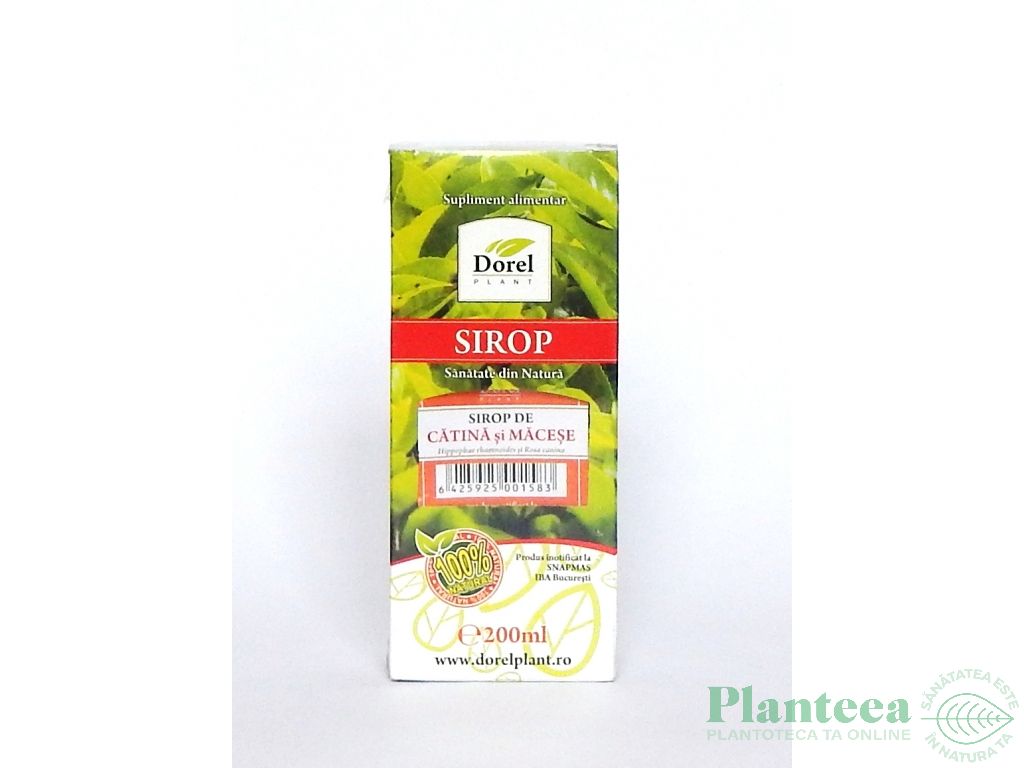 Sirop catina macese 200ml - DOREL PLANT