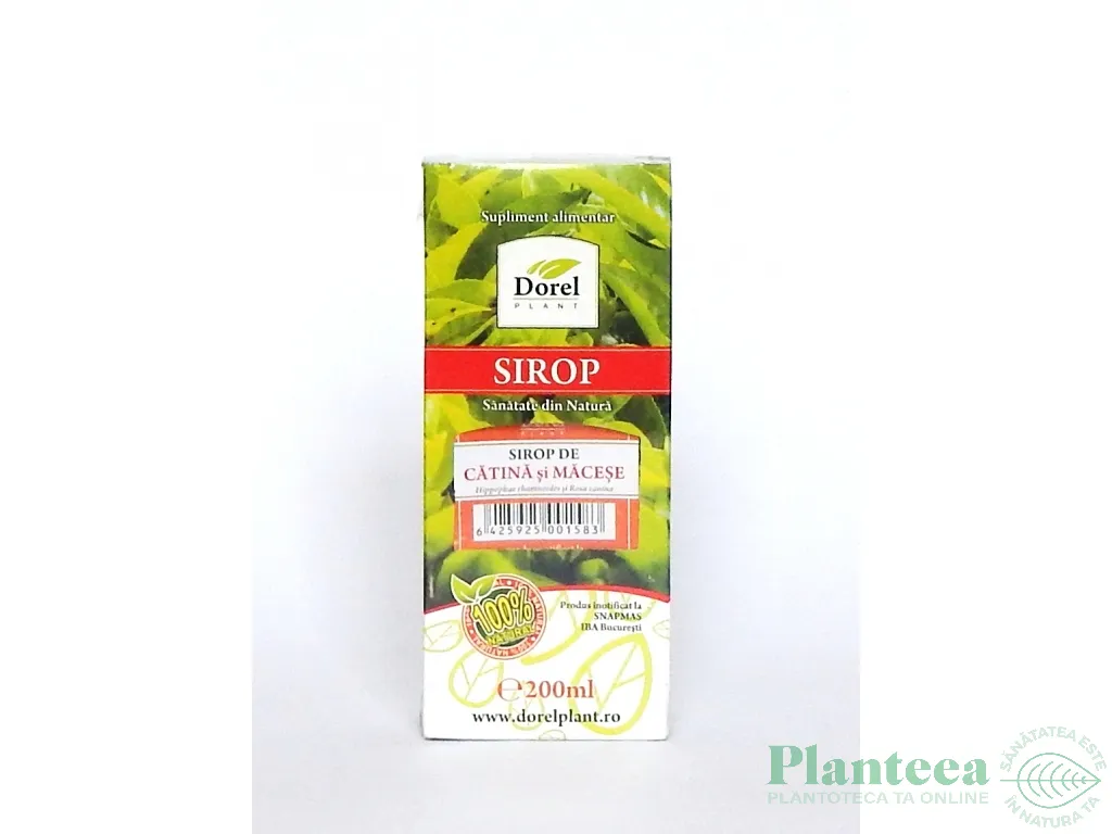 Sirop catina macese 200ml - DOREL PLANT