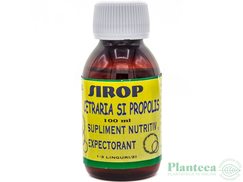 Sirop cetraria propolis 100ml - ELIDOR