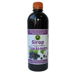 Sirop coacaze negre cu zahar invertit 500ml - HYPERICUM PLANT