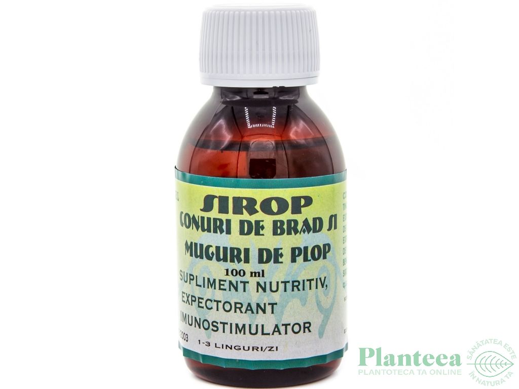 Sirop conuri brad plop 100ml - ELIDOR